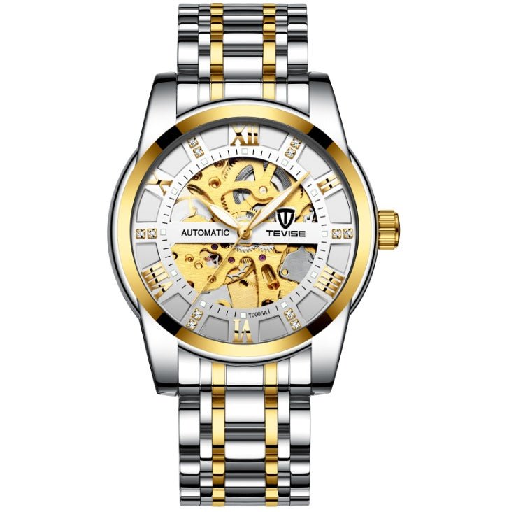 Men''s Fashion Watch Fashion Automatic Mechanical Watch Hollow Watch Watch Waterproof Men''s Watch - sidwish