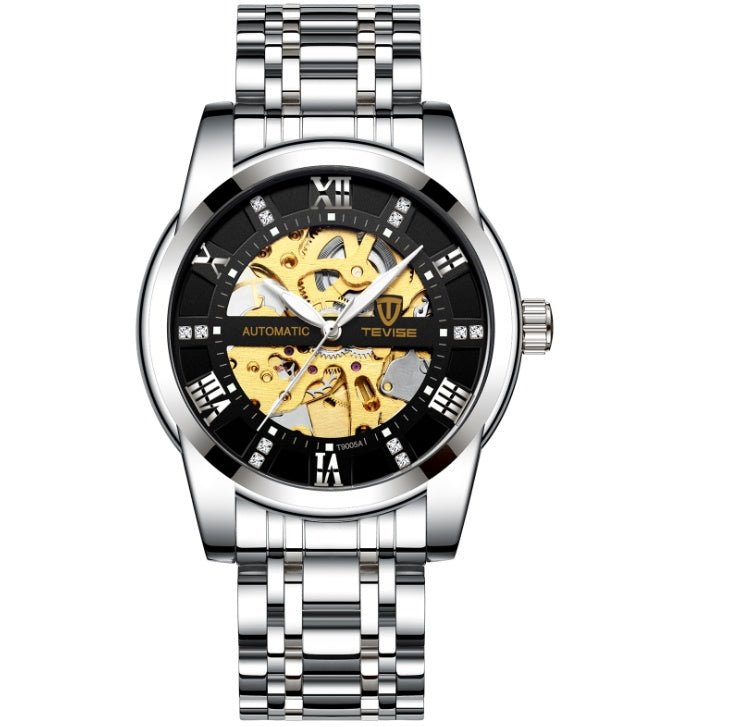 Men''s Fashion Watch Fashion Automatic Mechanical Watch Hollow Watch Watch Waterproof Men''s Watch - sidwish