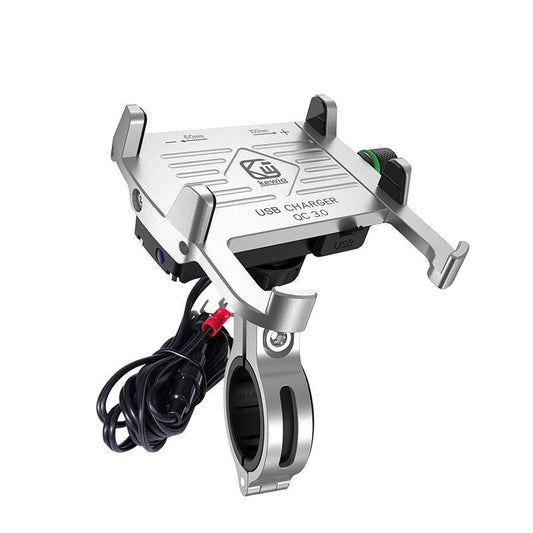 Motorcycle Aluminum Alloy Mobile Phone Holder - sidwish