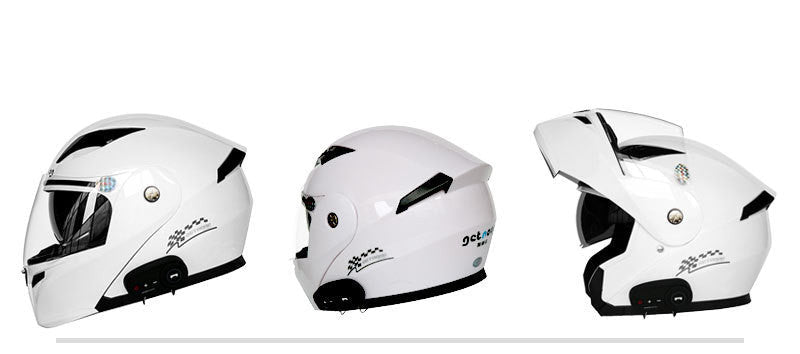 Motorcycle Bluetooth Helmet Motorcycle Helmet Comes with FM - sidwish