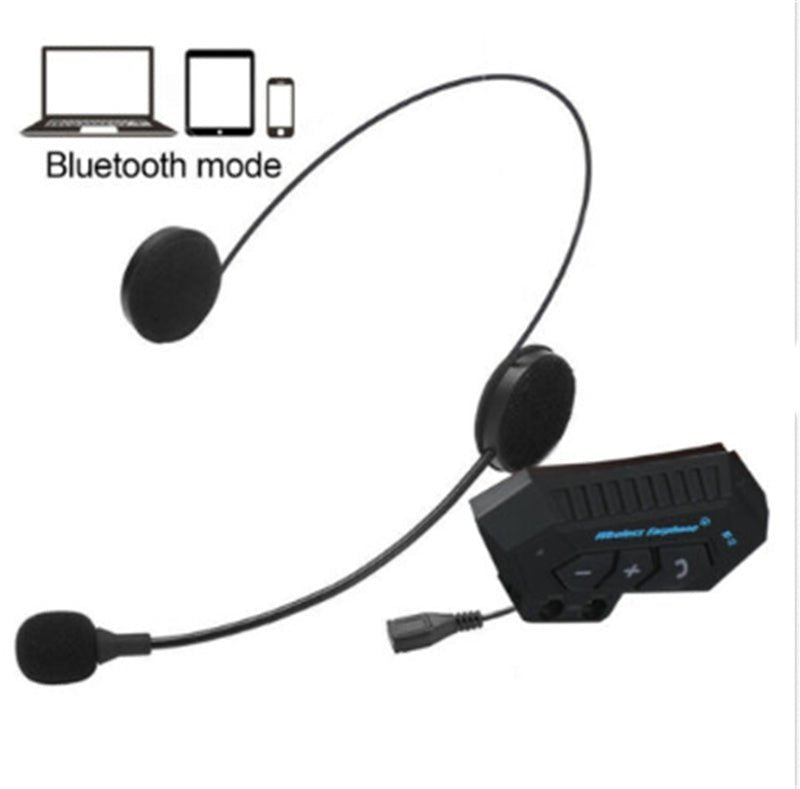 Motorcycle Helmet Bluetooth Headset Wireless Built - in All - in - one - sidwish