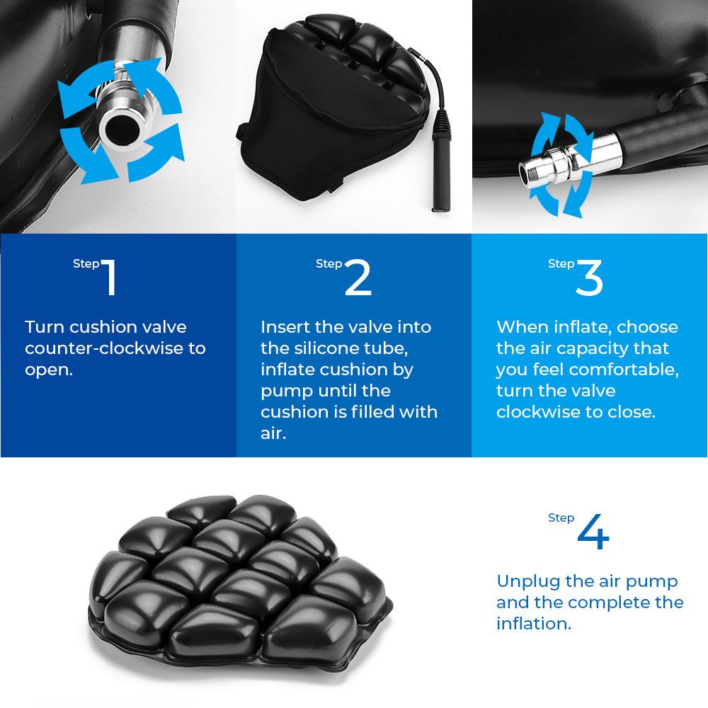 Motorcycle Seat Cushion - sidwish