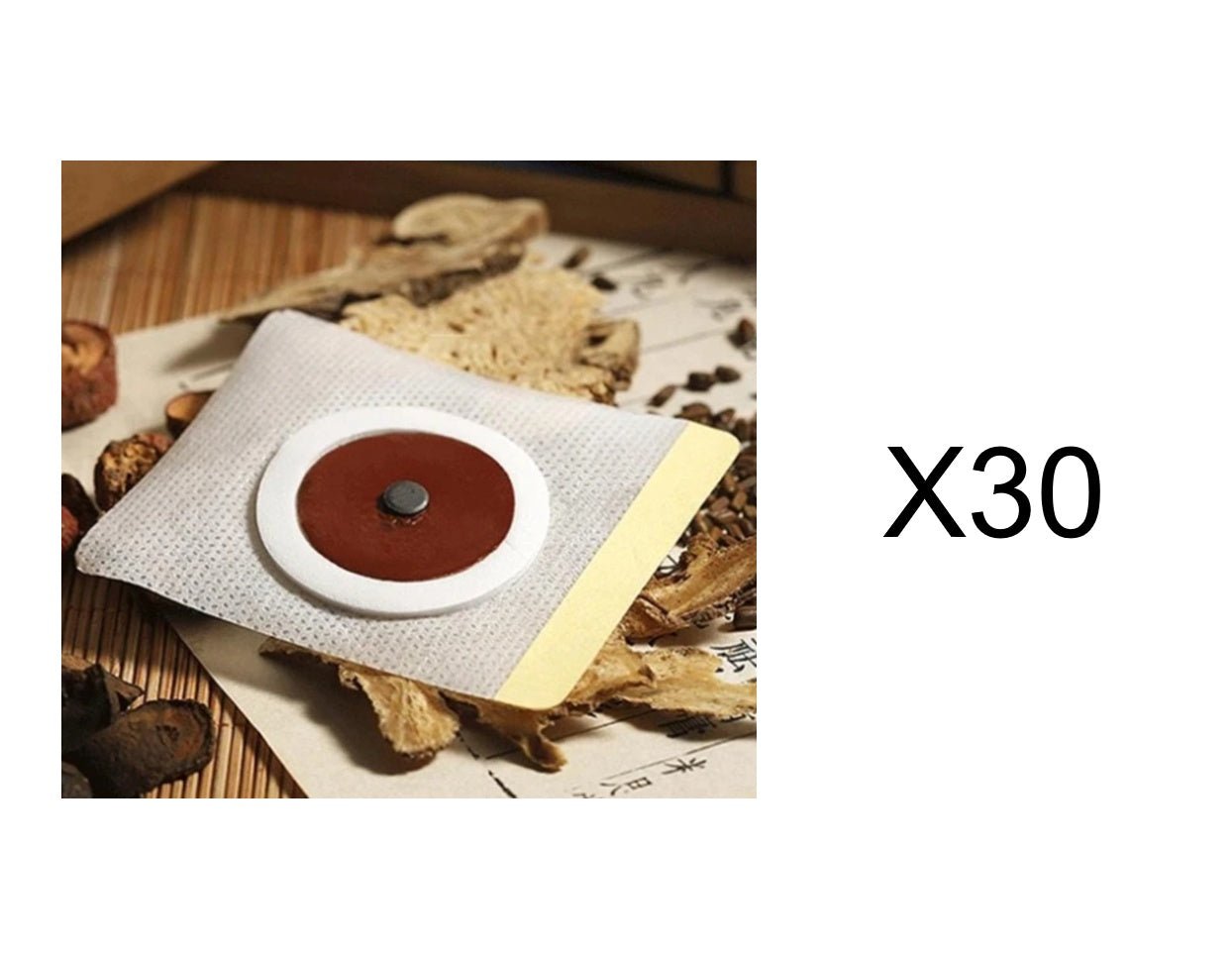 Navel Belly Button Patch Slimming Patch Abdomen Magnetic Detox Sticker - sidwish