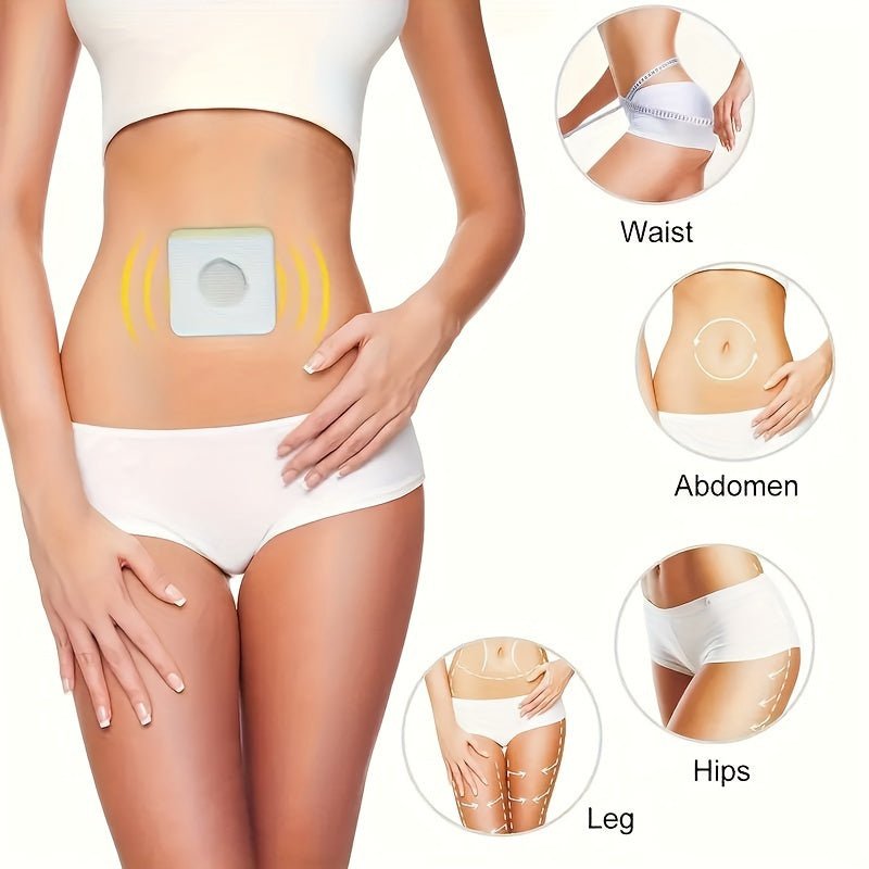 Navel Belly Button Patch Slimming Patch Abdomen Magnetic Detox Sticker - sidwish