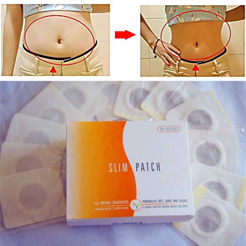 Navel Belly Button Patch Slimming Patch Abdomen Magnetic Detox Sticker - sidwish