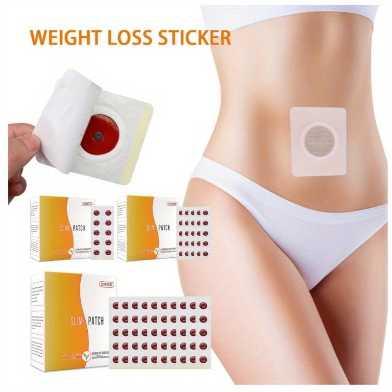 Navel Belly Button Patch Slimming Patch Abdomen Magnetic Detox Sticker - sidwish