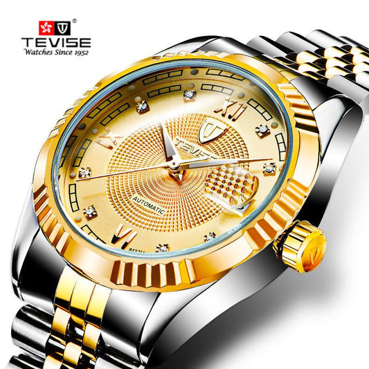 The Explosion OfTeweisi Mens Watch New Waterproof Fashion Mens Watch Automatic Mechanical Watches - sidwish