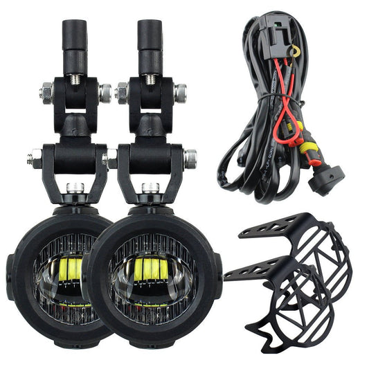 Waterfowl Fog Lamp Auxiliary Lamp Is Suitable For BMW Motorcycle Led Fog Lamp - sidwish