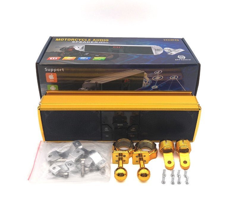 Waterproof Motorcycle Bluetooth Speakers - sidwish