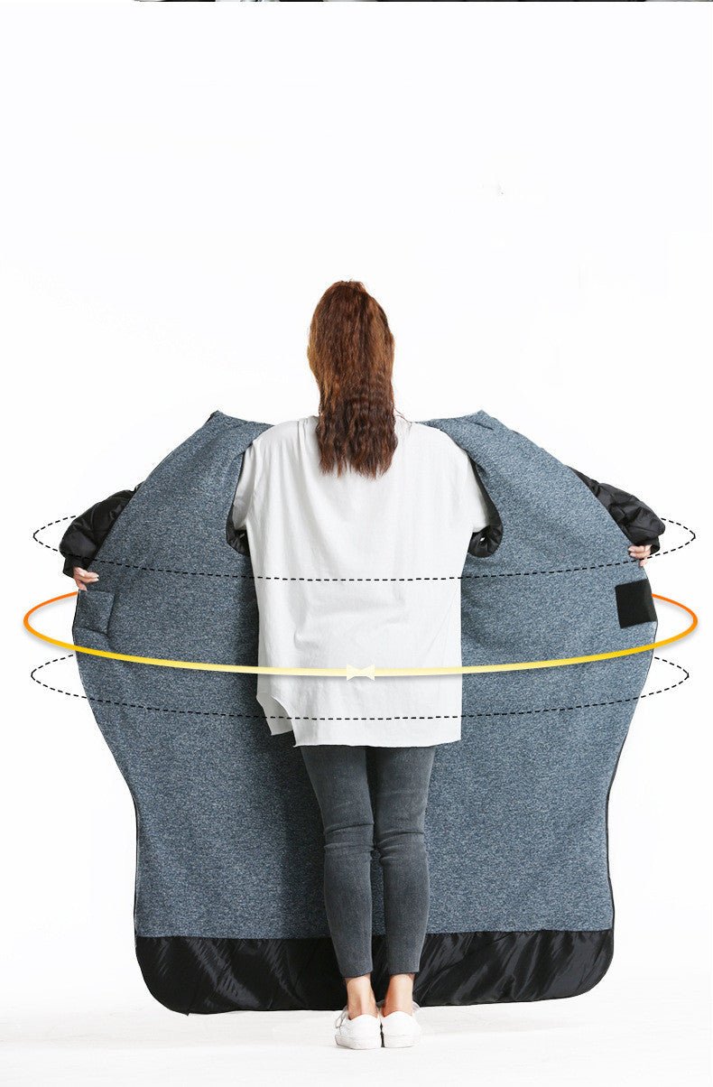 Waterproof Padded And Warm Windbreaker With Handle - sidwish