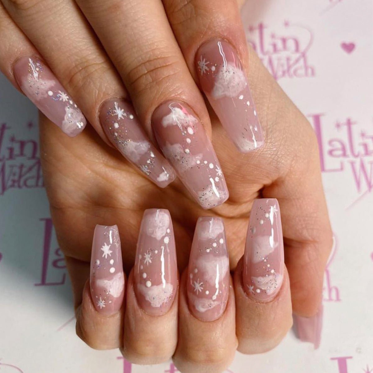Wearing Nails Finished Soft Nails False Nails - sidwish