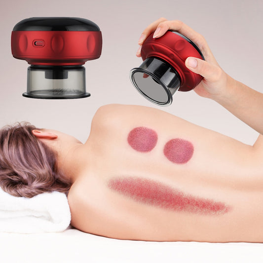 Cupping Massage Device Wireless Gua Sha Vacuum Suction Cups - Sidwish