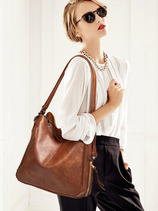 Shoulder Bag Tote Bag Trend Messenger Backpack Bag - Sidwish