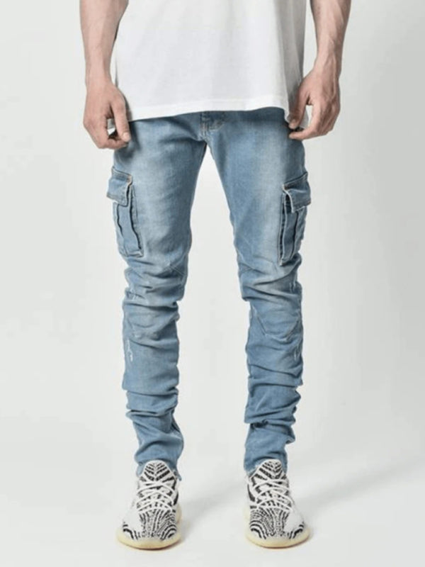 Men's Side Pocket Skinny Jeans For Men - Sidwish